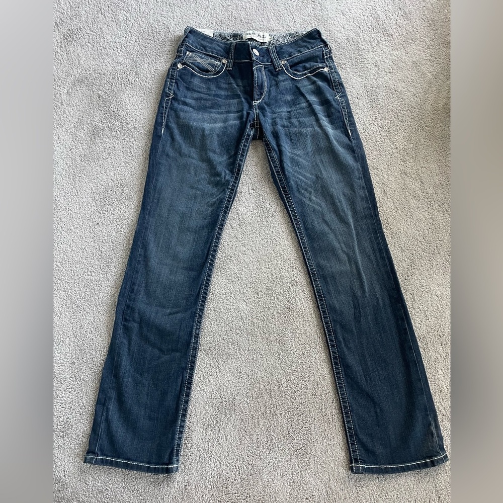 Ariat REAL MID-RISE STRAIGHT Womens Jeans